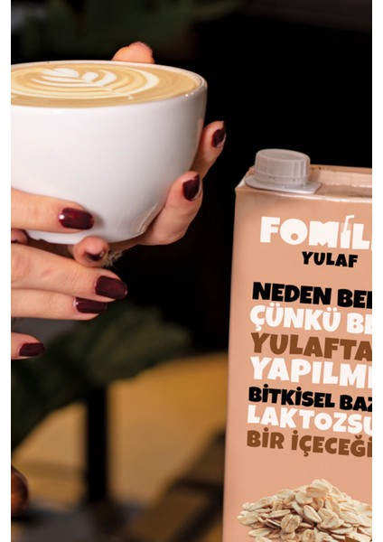 Bitkisel Yulaf Sütü 1 L Laktozsuz Vegan Doğal Aroma ve Koruyucu İçermez fırsatları