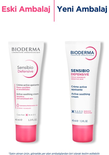 Sensibio Defensive Hassas Normal Ciltler Antioksidan E Vitamini Nemlendirici Bakım Kremi 40 ml fiyatları