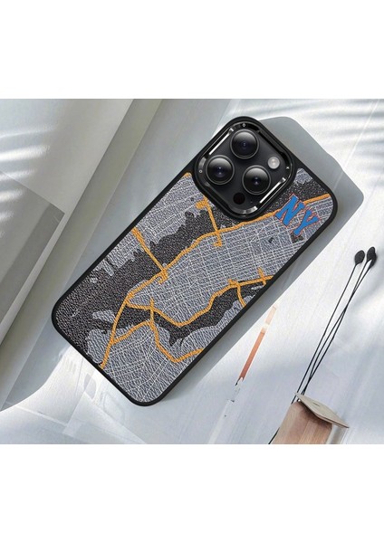 iPhone 16 Pro Max New York & Paris Desenli Kılıf