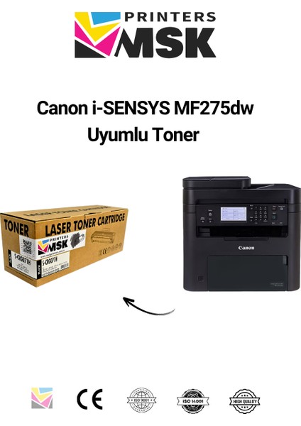 Canon I-Sensys MF275DW Uyumlu Toner fiyatları