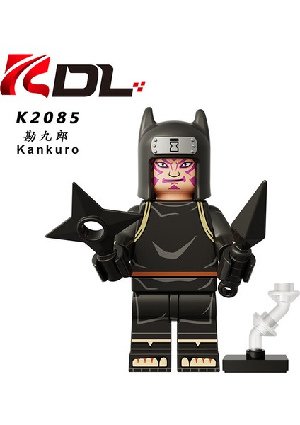 Naruto Yapı Taşları Minifigure Küçük Parçacık Takılabilir Bebek Oyuncak Çantası (Yurt Dışından)