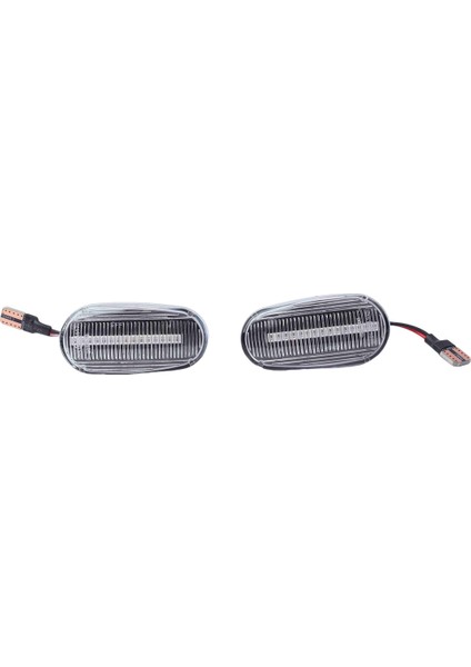 LED Dinamik Dönüş Sinyal Işığı Yan Işaretleyici Sıralı Flaşör Lambası Fiat Bravo 2007-2014 Için Alfa Romeo Gt Için Şeffaf (Yurt Dışından)