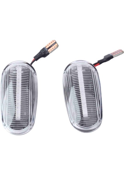 LED Dinamik Dönüş Sinyal Işığı Yan Işaretleyici Sıralı Flaşör Lambası Fiat Bravo 2007-2014 Için Alfa Romeo Gt Için Şeffaf (Yurt Dışından) fırsatları