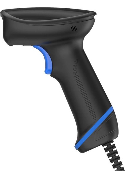 Karekod Okuyucu USB Bağlantılı 2d Kablolu Barkod Okuyucu USB + Stand (Ayaklı)