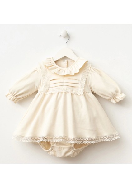 9010 Mnz Marka Victoria Romper Tulum Kız 3-12 Ay Kız