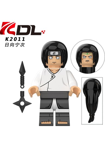 Naruto Yapı Taşları Minifigure Küçük Parçacık Takılabilir Bebek Oyuncak Çantası (Yurt Dışından)