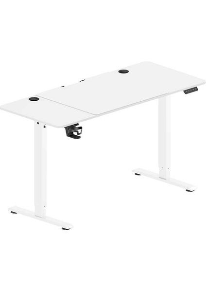 Adore Gaming Maestro- x Yükseklik Ayarlı Oyuncu Masası - Beyaz 140 x 72-117 x 60 cm fiyatları