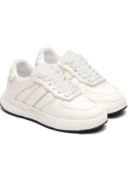 Kadın Eva Taban Bağcıklı Sneaker Spor Ayakkabı 11000
