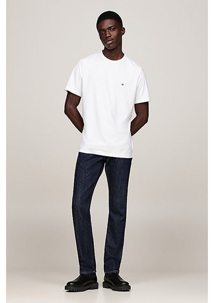 Erkek Regular Fit Esnek Teknik Kumaş T-Shirt - Beyaz fiyatları