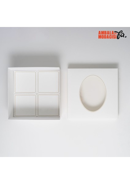 Inci Koleksiyon Patısserıe Gıft Box Büyük Boy Beyaz 10 Adet ( 22X9X22 cm ) fiyatları