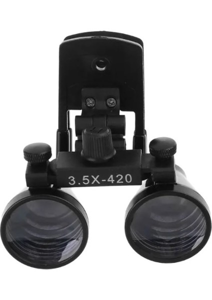 Doktor Büyüteç Gözlük Üstü Klip 3.5X420 Siyah Tüm Gözlüklere Uyumlu Değişen Pupil Mesafeli Büyük Mercek modelleri