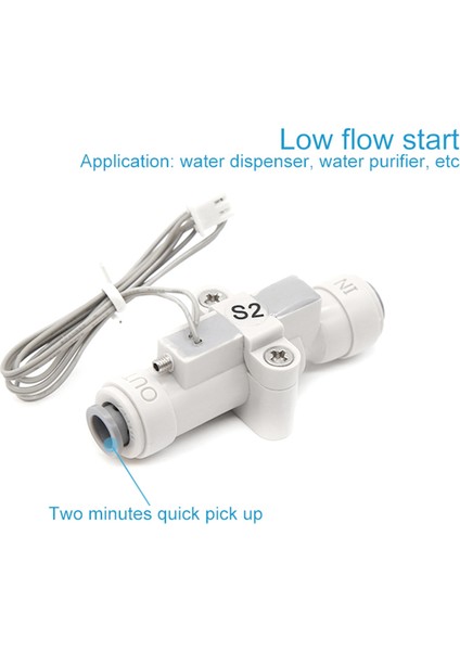 1/4 Inç Hortum Su Akış Sensörü Regülatörü Su Akış Kontrol Vanası Bağlantısı Su Sebili Su Hız Kontrol Cihazı (Yurt Dışından) modelleri
