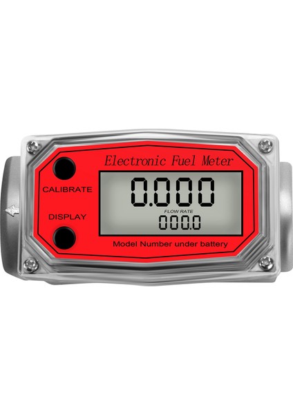 1 Inç Dijital Türbin Debimetresi Dijital LCD Ekranlı Npt Sayacı Yakıt Debimetresi Motor Yağını Ölçmek Için (Yurt Dışından)