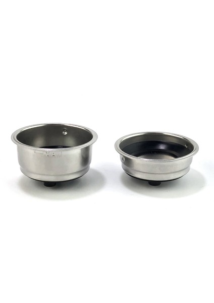 Dostu Ayrılabilir Paslanmaz Çelik Kahve Filtresi Sepeti Süzgeç Ev Ofis Için Kahve Makinesi Aksesuarları (2 Paket) (Yurt Dışından)