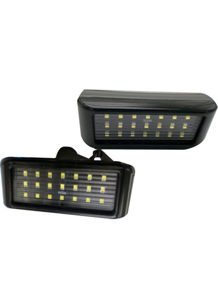 Araba Arka LED Plaka Aydınlatma Işığı Fiat Scudo 2007-2023 Için Peugeot Araba Aksesuarları 6340G7 6340E9 (Yurt Dışından)