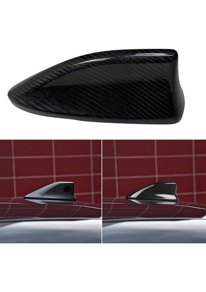 Gerçek Karbon Fiber Araba Çatı Köpekbalığı Yüzgeci Anten Ayar Kapağı Subaru Brz Toyota 86 2014-2019 Araba Styling (Yurt Dışından) indirimleri