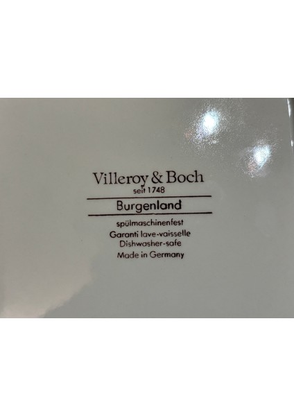 Villeroy Boch Burgenland 22 cm 22 cm 6,5 cm Ölçülerinde Sunumluk Kase fiyatları