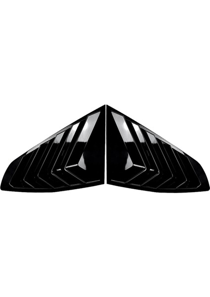 Bmw 4 Serisi Gran Coupe G26 2020+ Araba Aksesuarları Parlak Siyah Için Araba Arka Cam Panjurları Panjurlar Perde Kapağı Döşemesi (Yurt Dışından)