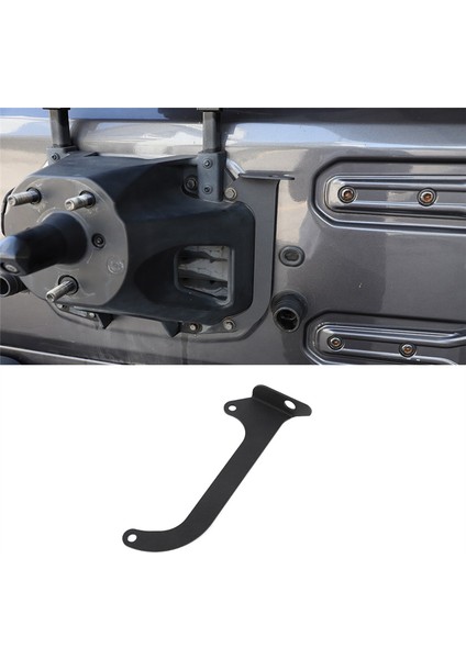 Araba Bagaj Kapağı Menteşesi Cb Anten Yedek Lastik Montaj Braketi Jeep Wrangler Jl 2018 2019 2020 2021 2022 2023 Aksesuarları (Yurt Dışından) indirimleri