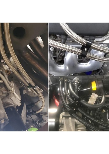 6AN Hortum Ayırıcı Yakıt Hattı Montaj Kelepçeleri Alüminyum Hortum Bağlantı Adaptörü 3/8 Yakıt Hortumu, Yağ Hattı, Fren Hattı Için Harika (Yurt Dışından) indirimleri