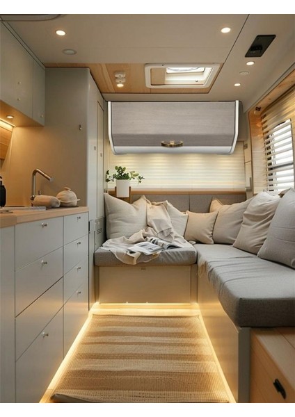 Kendi Imalatımız Karavan & Yat & Tiny House & Prefabrik Evlerde kullanabileceğiniz Zamak (Metal) Kulp Mat Krom