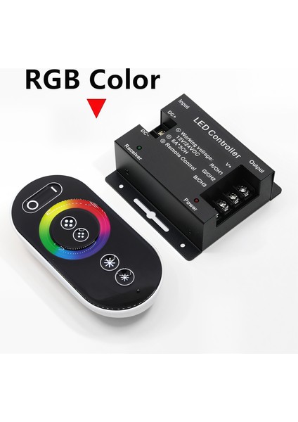 Rgb LED Touch Dokunmatik Kontrol Cihazı 🌈 Kumandalı Işık Renk Ayar Modülü