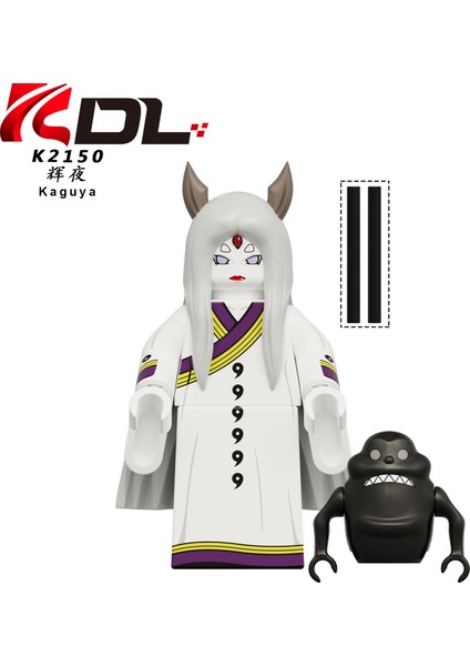 Naruto Yapı Taşları Minifigure Küçük Parçacık Takılabilir Bebek Oyuncak Çantası (Yurt Dışından)