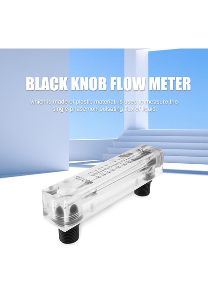 Siyah Ayarlanabilir Düğme 0.1-1 Gpm Panel Tipi Su Akış Ölçer Lzm-15 (Yurt Dışından) modelleri
