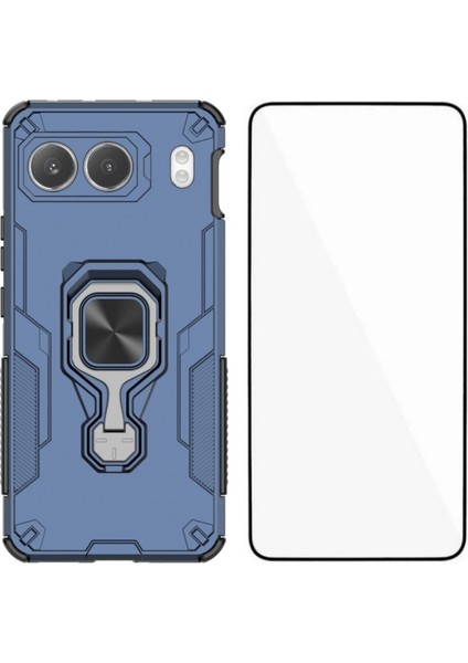 Oneplus Nord 4 Telefon Kılıfı Pc Tpu Arka Kapak Temperli Camlı Ayaklık (Yurt Dışından)