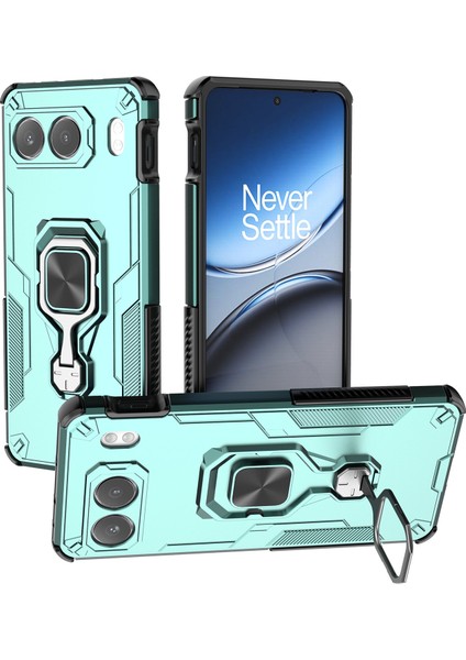 Oneplus Nord 4 Döndürülebilir Halka Ayaklı Pc + Tpu Darbeye Dayanıklı Telefon Kılıfı (Yurt Dışından)