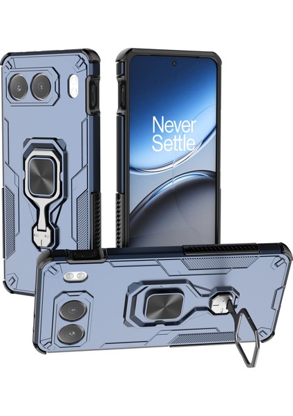 Oneplus Nord 4 Döndürülebilir Halka Ayaklı Pc + Tpu Darbeye Dayanıklı Telefon Kılıfı (Yurt Dışından)
