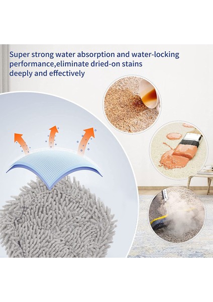 4 Adet Xiaomi Dreame Bot W10 ve W10 Pro Kendi Kendini Temizleyen Robotlu Süpürge Yedek Parçalar Paspas Bezi ve Paspas Tutucu (Yurt Dışından) modelleri