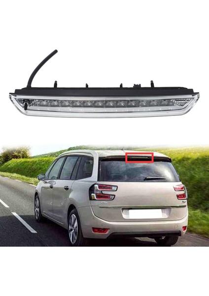 Arka Yüksek Dağı Stop Lambası 3rd Üçüncü Fren Kuyruk Lambası 6351LX Peugeot 2008 308 Sw Iı 508 Sw Citroen C4 Picasso Iı Ds6 (Yurt Dışından) fiyatları