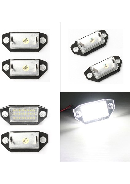 Ford Mondeo Mk3 2000-2007 Için 12V 24 LED Numarası Plaka Işık Lambası (Yurt Dışından) indirimleri