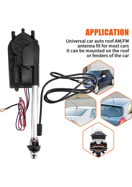 Evrensel Geri Çekilebilir Araba Anteni Otomatik Geri Çekilebilir Radyo Anteni Yenileme Kiti Harici Araba Anteni Araba Değişimi (Yurt Dışından) indirimleri