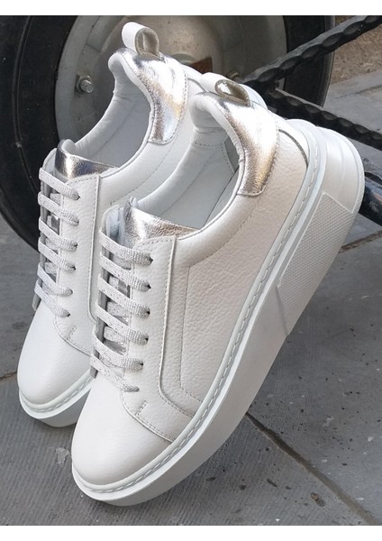 Venüs 25150011Y Kadın Hakiki Deri Beyaz Sneaker Ayakkabı fiyatları
