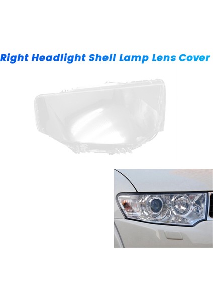 Mitsubishi Pajero Sport 2013-2015 Için Araba Ön Far Mercek Kabuğu Abajur Şeffaf Far Maskeleri Toz Kapağı A (Yurt Dışından) fırsatları