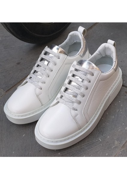 Venüs 25150011Y Kadın Hakiki Deri Beyaz Sneaker Ayakkabı indirimleri