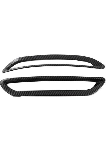 Honda Civic Hatchback 2023 Için Araba Karbon Fiber Arka Sis Lambası Lambası Kapağı Trim Sis Lambası Çerçeve Çerçeve (Yurt Dışından)