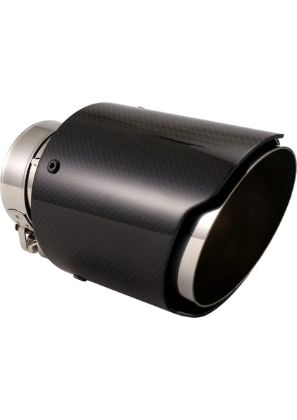 Araba Parlak Karbon Fiber Egzoz Ucu 63-101MM Evrensel Araba Egzoz Borusu Modifikasyonu Kuyruk Boğazı Klipsli Kuyruk Borusu (Yurt Dışından) fiyatları