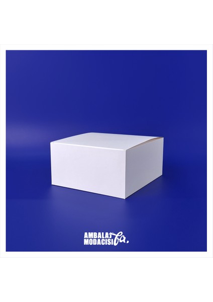 Çok Amaçlı Battal Boy Beyaz 25 Adet ( 17,5X20X9 cm )