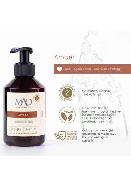 Mad Amber Sıvı Sabun 250 ml