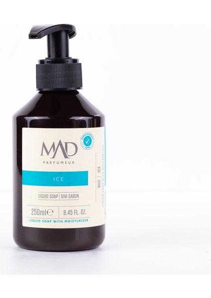 Mad Ice Sıvı Sabun Vegan Formül ile Cilt Dengesini Korur 250 ml modelleri