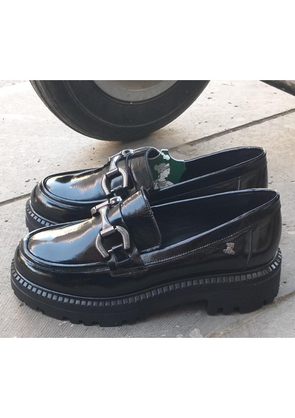 Venüs 2411531Y Kadın Hakiki Deri Kalın Tabanlı Loafer Günlük Ayakkabı