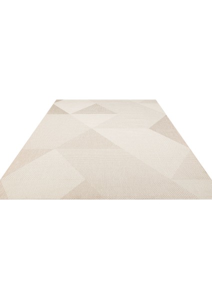 Monomno 03 Beıge Bej Kaymaz Tabanlı Kilim