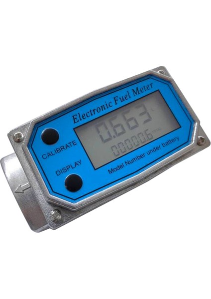 Akış Ölçer 1 Inç - Dijital Akış Ölçer Alüminyum Alaşımlı Yakıt Ölçer - Endüstri Sınıfında Türbin Akış Ölçer ve Dijital Ölçer (Yurt Dışından)