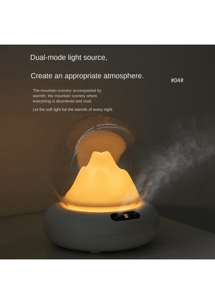 2l Yüksek Hacimli Hava Temizleme Nemlendirici Aromaterapi Uçucu Yağ Difüzörü Yatak Odası Ev Için Atmosfer Işığı ile (Yurt Dışından) fiyatları