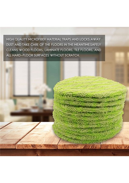 10 Adet Yedek Ped Akülü Elektrikli Döner Paspas Süpürgesi Kablosuz Elektrikli Döner Paspas Yedek Scrubber Pad (Yurt Dışından) fiyatları