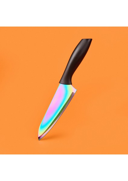 ST03 Titanyum Seri Şef Bıçağı - Renkli - 28 cm