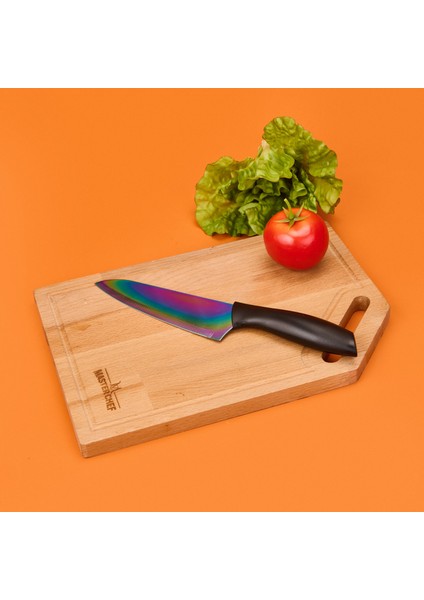 ST03 Titanyum Seri Şef Bıçağı - Renkli - 28 cm fiyatları